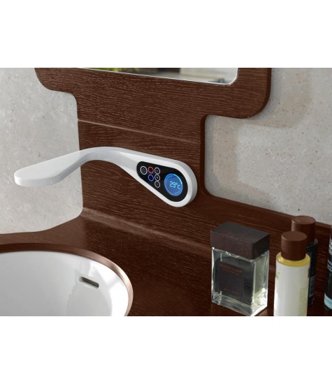 MEZCLADOR MOOD LAV.MURO DIGITAL CROMO