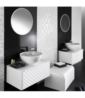 PACK MUEBLE LOUNGE 1 CAPIT. 80CM BLANCO