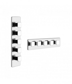 ISPA MITIGEUR THERMOSTATIQUE DOUCHE 4 SORTIES