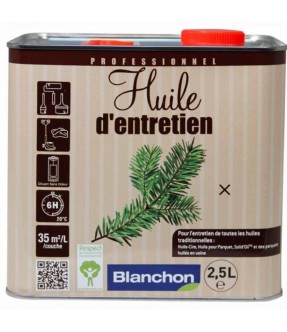  Huile d'entretien BLANC Blanchon 2.5 L 