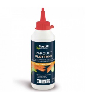  Colle pour collage rainures et languettes des parquets flottants biberon de 500g 