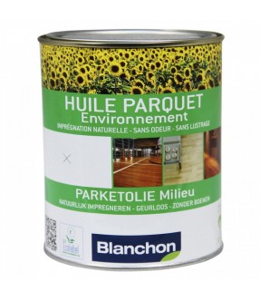  Huile Blanchon Environnement Pour parquet brut Effet Nature - Bidon 5L 
